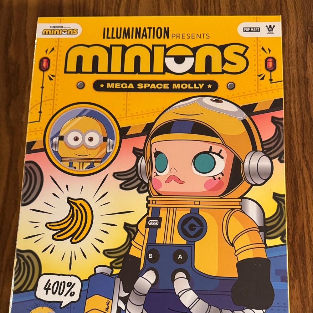 Pop Mart Minions Mega Space Molly 400% NEW in box